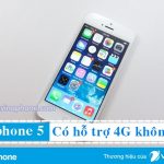 Cách kiểm tra iPhone 5 có hỗ trợ 4G hay không