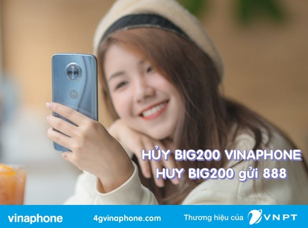 Cách hủy gói Big200 Vinaphone