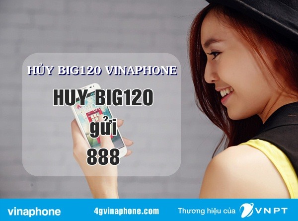 Cách hủy gói BIG120 Vinaphone