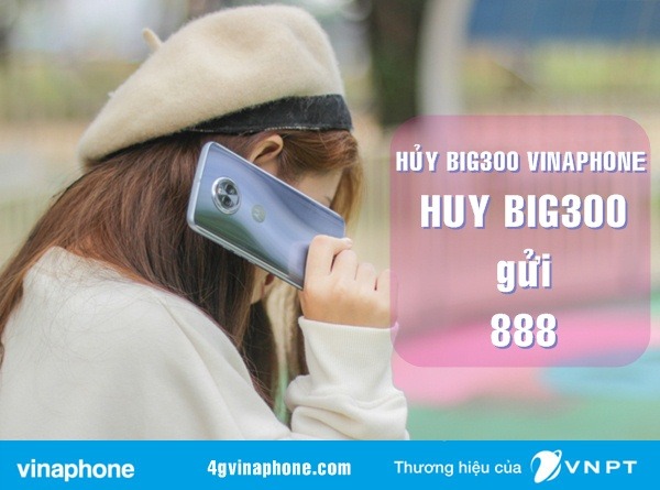 Cách hủy gói BIG300 Vinaphone