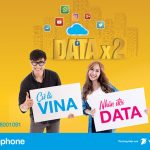 Khuyến mãi Vinaphone nhân đôi Data