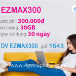 Đăng ký gói EZMAX300 Vinaphone