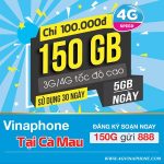 Đăng ký gói 150G Vinaphone