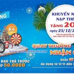 Chương trình Vinaphone khuyến mãi ngày 25/12/2018