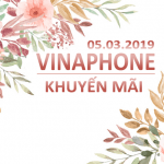 Vinaphone khuyến mãi ngày 5/3/2019 tặng 20% giá trị thẻ nạp