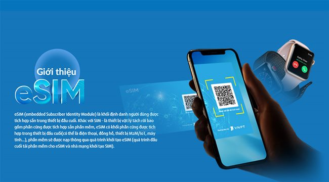 Đổi eSIM Vinaphone miễn phí