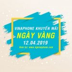 Vinaphone khuyến mãi ngày 12/4/2019 tặng 20% giá trị thẻ nạp