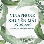 Vinaphone khuyến mãi ngày 25/6/2019