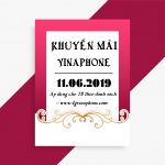 Vinaphone khuyến mãi ngày 11/6/2019