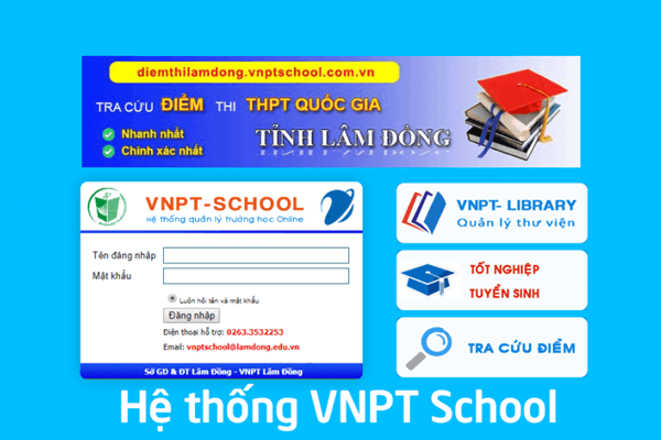 Cách đăng ký dịch vụ VNPT School