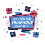 Vinaphone khuyến mãi ngày 2/7/2019 tặng 20% thẻ nạp