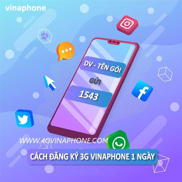 Gói cước 3G Vinaphone 1 ngày