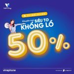 Vinaphone khuyến mãi ngày 29/11/2019 tặng 20% thẻ nạp