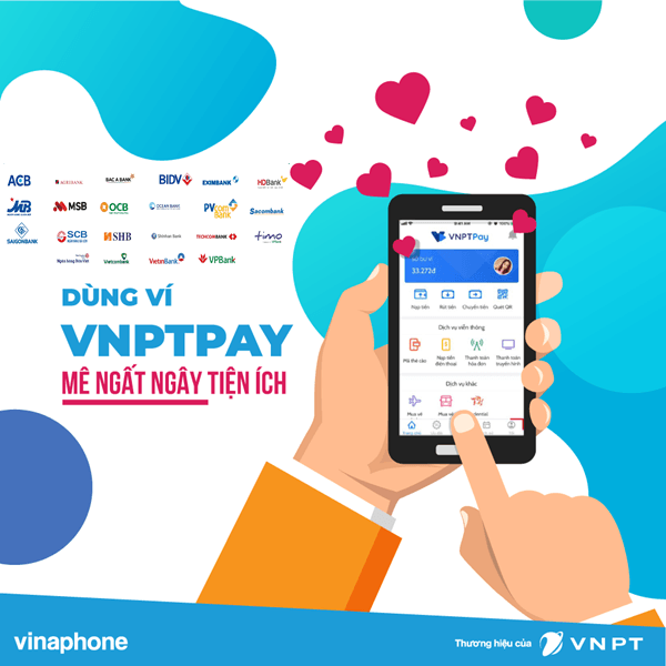 Danh sách Ngân hàng liên kết VNPT Pay 