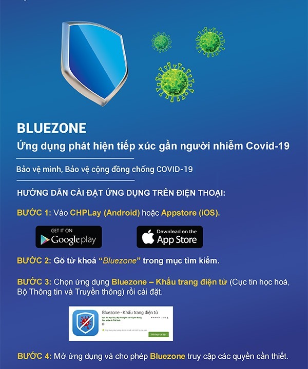 Nhận ngay 5GB data 4G khi cài đặt Bluezone thành công