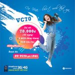 Hướng dẫn cách đăng ký gói cước VC70 vinaphone