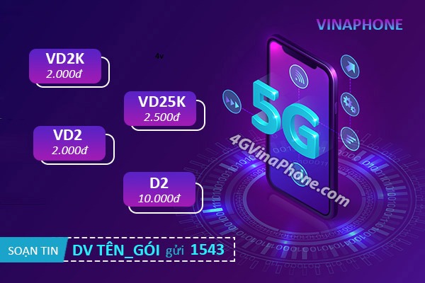 Hướng dẫn đăng ký gói cước 5G Vinaphone 1 ngày