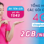 Tổng hợp các gói cước 4G Vinaphone 2GB/ngày ưu đãi siêu hấp dẫn