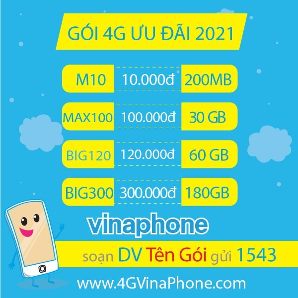 Các gói cước HEY Vinaphone