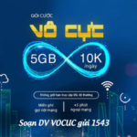 Đăng ký gói cước Vô Cực Vinaphone miễn phí 5GB + Gọi cả ngày