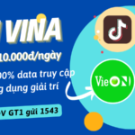 Đăng ký gói cước GT1 Vinaphone miễn phí 100% data truy cập ứng dụng giải trí