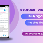 Đăng ký gói 6YOLO80T Vinaphone nhận ngay 180GB, Free dùng Tiktok, My TV