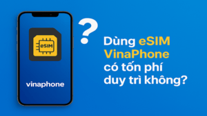 Dùng Esim Vinaphone có tốn phí duy trì hàng tháng không?